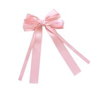 Bowknot Shape Hairpins Hot Girl Long Ribbon Bowknot Duckbills Hair Clip Wedding Hair Clip For Woman Ponytail Hair Clip