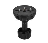 Bowl Adapter Aluminum 75mm Half Ball Flat To Bowl Adapter For Fluid Head Tripod DSLR Camera Converter Adjustable Ball Head Conversion Mount