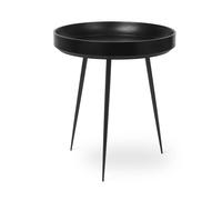 Bowl Coffee Table Medium Black Stained Mango Wood