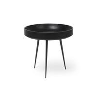 Bowl Coffee Table Small Black Stained Mango Wood