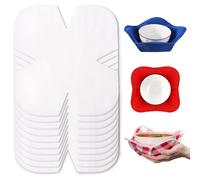 Bowl Cozy Pre Cut Batting, Microwavable Quilter Batting, Cozy Pattern Template for Sewing DIY, Soft Fabrics with Excellent Thermal Insulation, 10 x 10 Inch, 10 Pcs