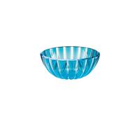 Guzzini Salad Bowl Container M 20 cm Round Turtleneck 29690148Transparent Blue Organic Plastic 1500cc Dishwasher