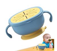 Bowl - Food Grade - Snack Bowls with Lid and Straw | Feeding Container with Handle, Spilled Resistant Meal Bowl, Small Box Set for Solid Foods