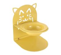 Bowl for Cat Food, Metal Base Pet Food, Removable Non-Slip Dish with a High Base for Home, Car, Outdoor and Interior -BOL - Anti - Anti - Multifunctional