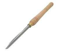 Bowl Gouge Set for Wood Lathe - Hardwood Handle, 5/8" Bowl Gouge, 1/2" Fingernail Spindle Gouge & 5/16" Spindle Roughing Gouge - Woodturning Tools