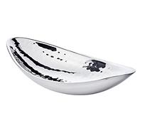 Bowl Halifax, Hammered, L 27cm, Stainless Steel, Mirror-Polished - Decorative Bowl