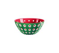 BOWL "LE MURRINE" Red/White/Emerald