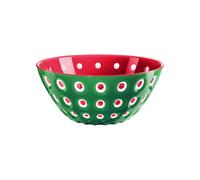 BOWL "LE MURRINE" Red/White/Emerald