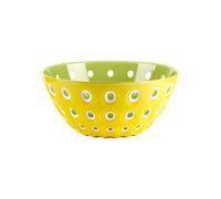 BOWL "LE MURRINE" Saffron yellow/White/Water lily green