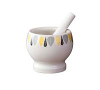 Bowl Manual Garlic Pounder Ceramic Multifunctional Grinding Herb Grinder Kitchen Mixing Grinding Bowl Pill Churner Pounding Chili Grinding for Spices