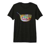 Bowl of Fruity Cereal Premium T-Shirt