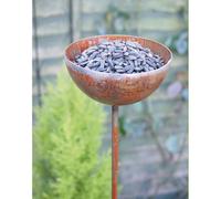 Bowl Plant Pin 4Ft (BM/RtR) (Pack of 3) - Steel - H120 cm Poppy Forge Brown One Size