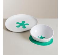 Bowl & Plate Bundle. The doddl 2-in-1 Baby and Toddler Bowl with Suction and doddl Toddler Plate - for Baby led weaning Non-Slip Base, Self-Feeding Essentials, Dishwasher-Safe