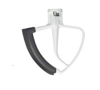 Bowl Scraper,Compatible for KitchenAid | With Flexible Silicone Edge Mixer Blade 4.5-5 QT Inclined Head Vertical Mixer Accessory