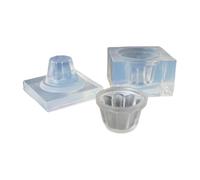 Bowl Shape Crafting Moulds Miniature Food and Making Moulds Silicone Texture Suitable for Various Materials Resin Jewelry Making Tool