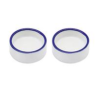 Bowl Water Dish Round Food Bowl Ceramic Escape Proof Feeder For Small Size Pet Tortoise Worm Dish Bowl Mealworm Feeder For Frogs