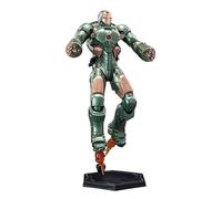 Bowlendix ZD Zhongdong 1/10 Scale MK37 Green Iron Hero Movie Series 7 inch Action Figure,Non-Illuminated Version