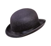 Bowler Big Felt Black Bowler Hats Caps & Headwear for Fancy Dress Costumes Accessory
