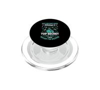 Bowler My Bowling Technique Is Top Secret Funny Bowling PopSockets PopGrip for MagSafe