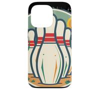 Bowler Retro Style Nine-Pin Bowling Case for iPhone 13 Pro