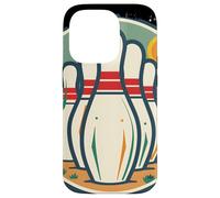 Bowler Retro Style Nine-Pin Bowling Case for iPhone 14 Pro