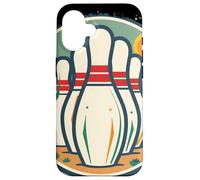 Bowler Retro Style Nine-Pin Bowling Case for iPhone 16