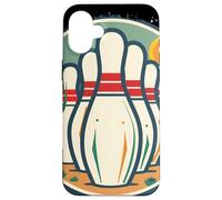 Bowler Retro Style Nine-Pin Bowling Case for iPhone 16 Plus
