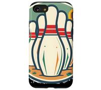 Bowler Retro Style Nine-Pin Bowling Case for iPhone SE (2020) / 7 / 8