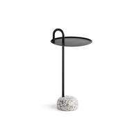 Bowler Side Table Granite/ Black