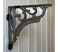 Bowley & Jackson Cast metal vintage style Covent Garden wall shelf bracket 150mm