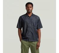 Bowling 2-Pocket Lightweight Regular Shirt - Dark blue - Men L