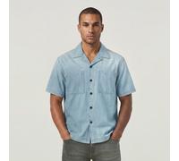 Bowling 2-Pocket Lightweight Regular Shirt - Light blue - Men XS