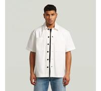 G-star D28911-e506 Regular Fit Short Sleeve Shirt White 2XL Men