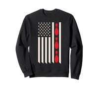 Bowling American Flag Patriotic Bowler Sweatshirt