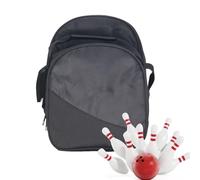 Bowling Bag: Heavy Duty Carry Case, Single Dial Protection Carrier | Sport Gear Holder, Compact Accessory Storage Unit, Travel Compartment