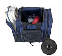 Bowling Bags 1 Ball,Bowling Ball Tote Bag for 1 | Handbag Design, Adjustable Belt Multifunctional Pockets for Men Women, Towel Shoes Compartment