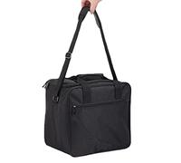 Bowling Ball Bag with Padded Handle, Portable Bowling Ball Tote Bag for Men Women, Waterproof Oxford Cloth Bowling Ball Carrier Bowling Ball Carry Bag for 1 Ball and 1 Pair Bowling Shoes up to Mens 15