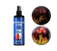 Bowling Ball Cleaner - 100ml Maintenance Spray, Cleaning Towel Kit, Polishing Ball Accessory, Gym Billiards Helper, Fastball Bowling Set For Home Alley Sports Practice Keeping Balls Smooth