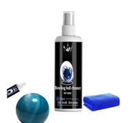 Bowling Ball Cleaner Kit | 100ml Maintenance Spray with Towel - Bowling Accessories - for Fastball Beginners Bowlers Men Women Gym Billiards Golf