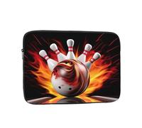 Bowling Ball Laptop Case Sleeve Water Resistant Laptop Bag Men Women Shockproof Protective Notebook Case 12 inch