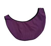 Bowling Ball Microfiber Deluxe Black See Saw Cleaner Towel Carrier Purple