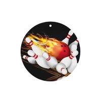 Bowling Ball Printing 10 Pcs Car Air Fresheners Cards For Scented Hanging Sheets For Bathroom With Rope