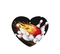 Bowling Ball Printing 10 Pcs Car Air Fresheners Cards For Scented Hanging Sheets For Bathroom With Rope