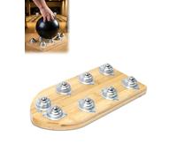 Bowling Ball Release Trainer ,14" x 7" x 1" Bowling Training Aids Spinner to Improve Your Bowling Skills, Hand Movements, Release Posture. Suitable for Home, Office, and Bowling Training Halls