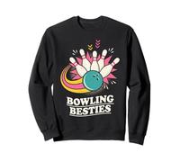 Bowling Besties Strike Squad Friends Sweatshirt