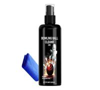 Bowling Cleaner Spray Sets - 100ml Ball Maintenance Kit, Sports Gear Cleaning Solution, Oil Stain Remover With Care Design and Towel Accessory | Bowling Ball Care for Professional Amateur Home