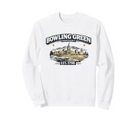 Bowling Green Kentucky Vintage Skyline Retro City Graphic Sweatshirt
