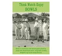 Bowling Greeting Card, Lawn Bowls birthday card, Size 8 x 5.5 inches