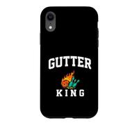 Bowling Gutter King Funny Bowler Humor Case for iPhone XR