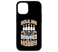 BOWLING IS THERAPY DISGUISED AS A HOBBY Case for iPhone 12/12 Pro